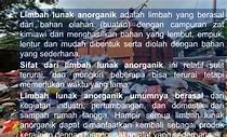 Limbah Lunak Anorganik Berasal Dari Adalah